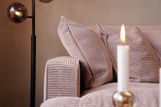 Fløjls sofa